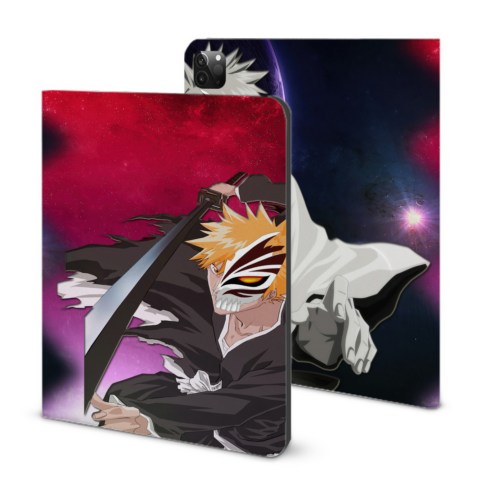 （画像用） ブリーチ BLEACH IPadケース ペンホルダー付き ブックスタイルデザイン
